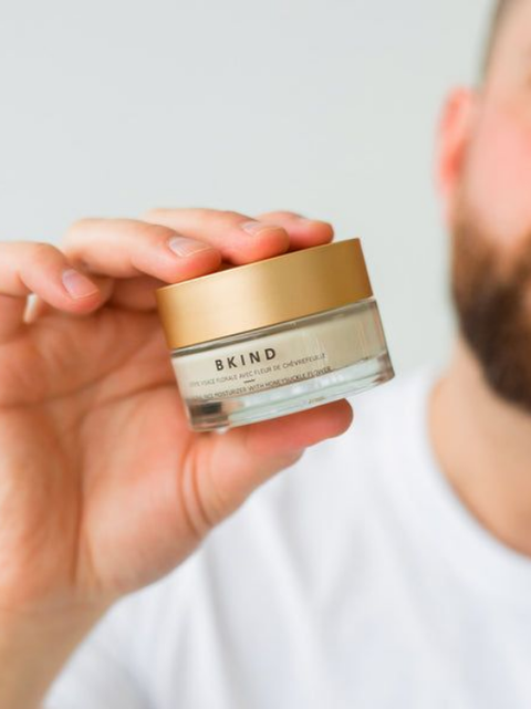 Crème visage florale avec acide hyaluronique | BKIND | Espace local