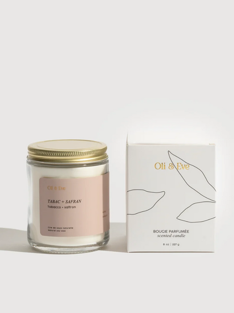 Candle | Tobacco + saffron