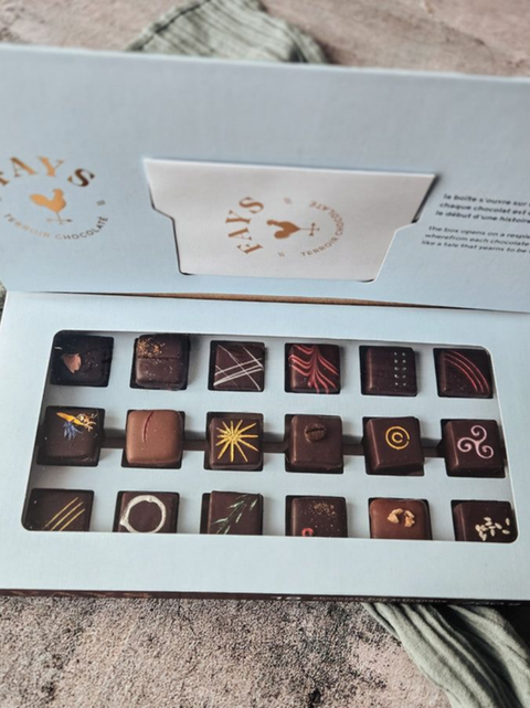 Boîte de 18 chocolats fins artisanaux (Copie)