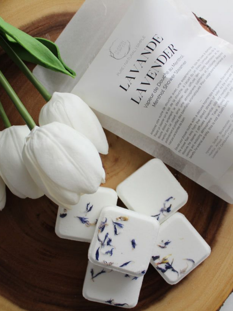 Individual shower pebble | LAVENDER