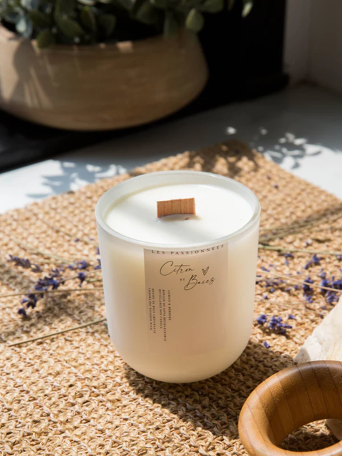 RECHARGEABLE CANDLE | Lemon &amp; Berries 