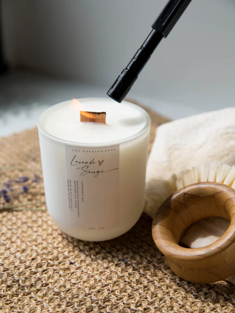 RECHARGEABLE CANDLE | Lavender &amp; Sage 