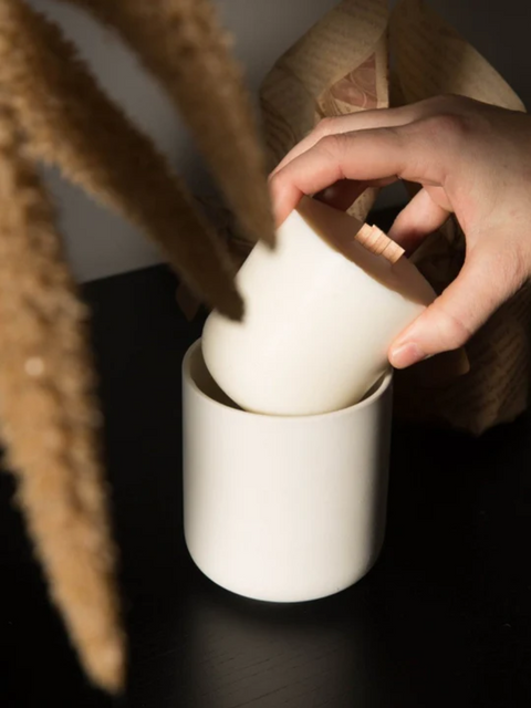CHANDELLE RECHARGEABLE | Eucalyptus & Lavande