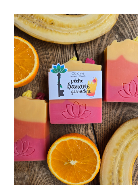 Savon | PÊCHE BANANE GRENADINE