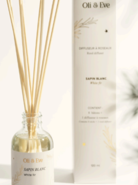 Diffuseur à roseaux | Sapin Blanc
