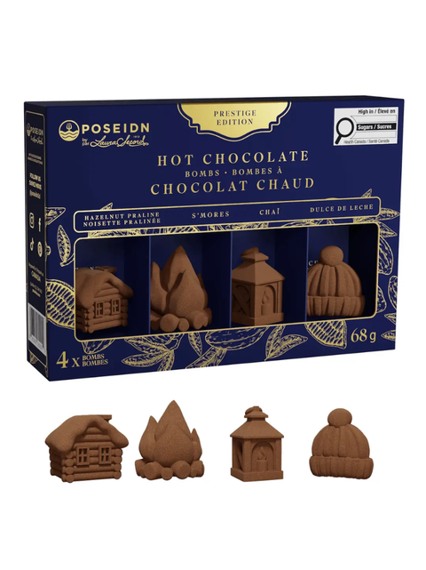 Coffret Saphir de Chocolats Chauds