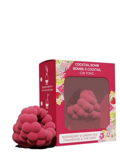 Bombe à cocktail | FRAMBOISE & THÉ VERT