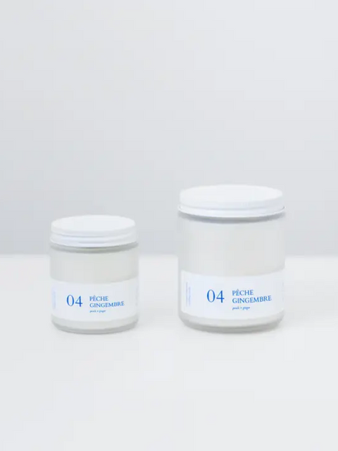 Crackling Candle | Peach and ginger