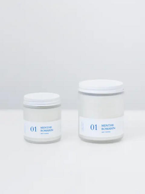 Crackling Candle | Mint + Rosemary