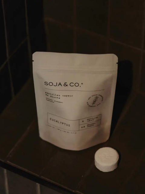 Pastilles vapeur de douche (sachet de 8) | Eucalyptus