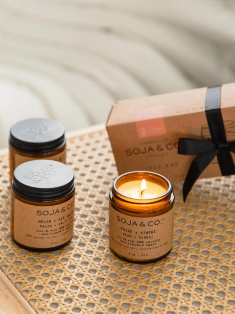 Soy Wax Candle Gift Set | Spring