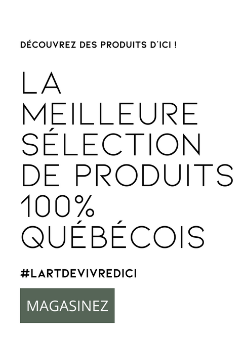 Boutique produits québécois