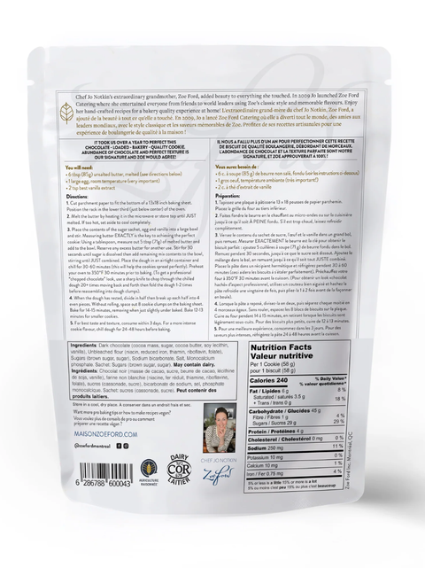 Mélange Le Cookie Chocolaté Milliardaire