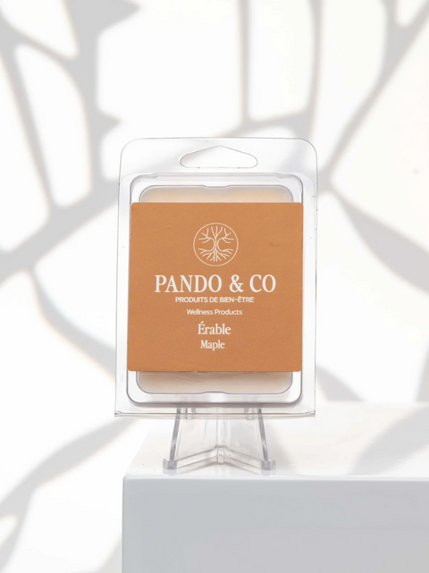 Cube de cire érable | Pando & co | Espace local