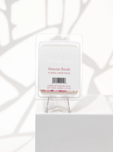 Cubes de cire douceur florale | Pando & co | Espace local