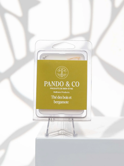 Cubes de cire thé des bois bergamote | Pando & co | Espace local