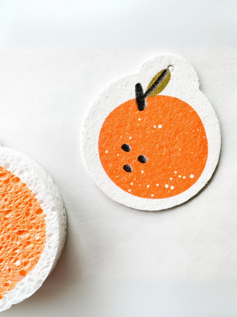 Éponge orange | Abieze | Espace local