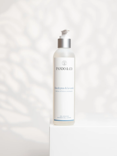 Gel douche eucalyptus lavande | Pando & co | Espace local