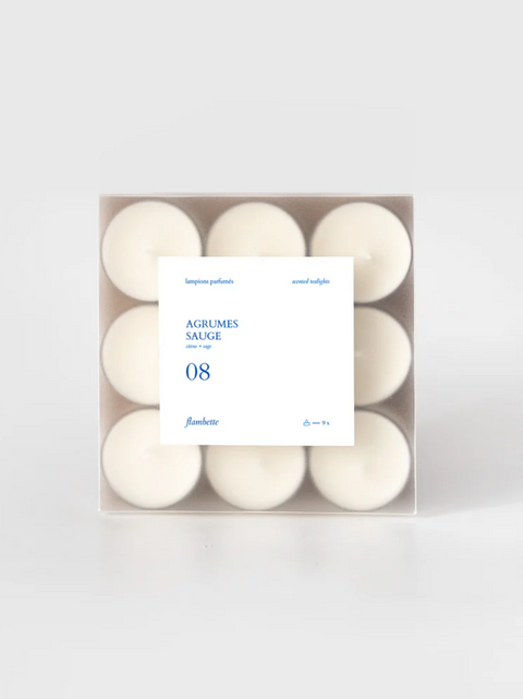 Lampions agrumes + sauge | Flambette | Espace local