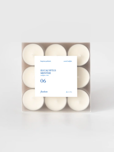 Lampions eucalyptus + menthe | Flambette | Espace local