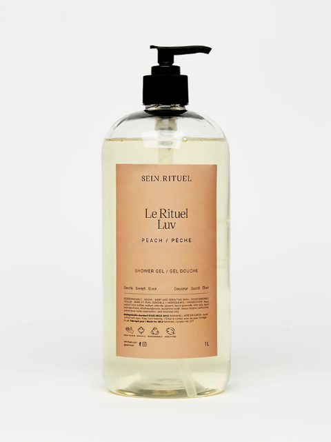 RECHARGE GEL DOUCHE RITUEL LUV PÊCHE | SELV RITUEL | Espace local