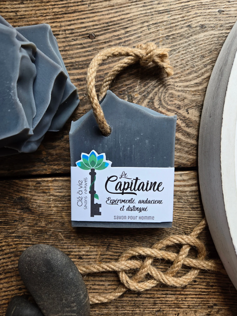 Savon pour hommes Le Capitaine | Clé à la vie | Espace local