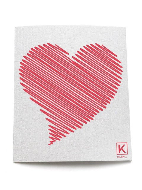 HEART | SMALL COMPOSTABLE REUSABLE PAPER TOWEL
